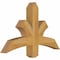 Ekena Millwork Davenport Rough Sawn Timber Gable Bracket, Western Red Cedar, 36"W x 23"H x 4"D x 4"F, 15/12 Pitch GBW036X23X0404DAV00RWR - alternate 2